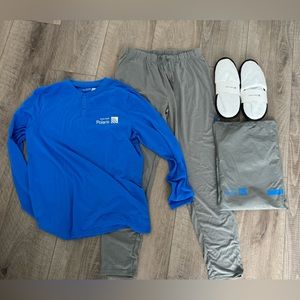NWT United Polaris Pajamas + 2 pairs of slippers